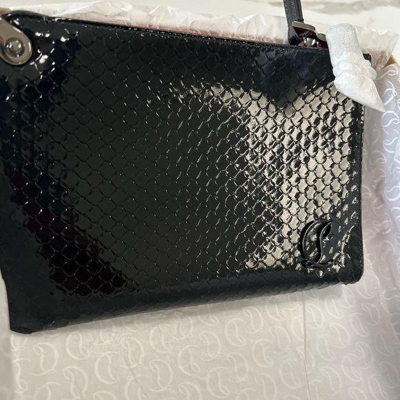 Christian Louboutin Patent Birdy Black - Picture 8 of 14